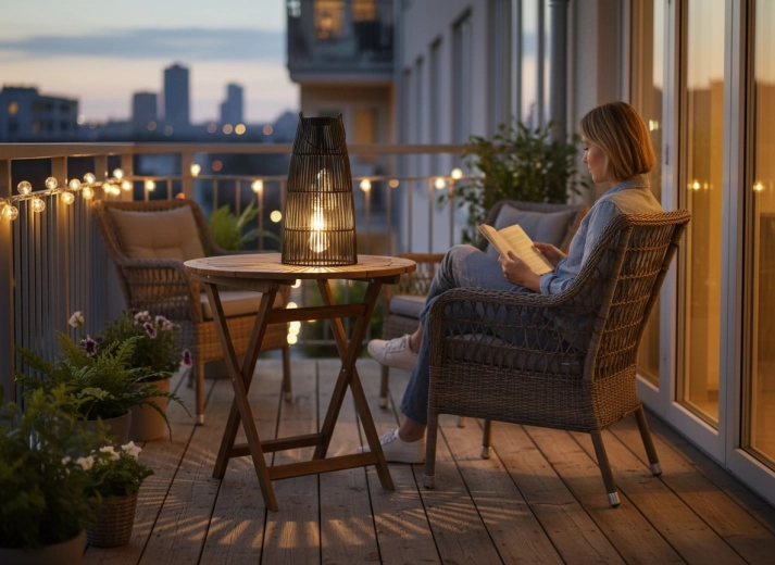 Stylish accessory for balconies and terraces