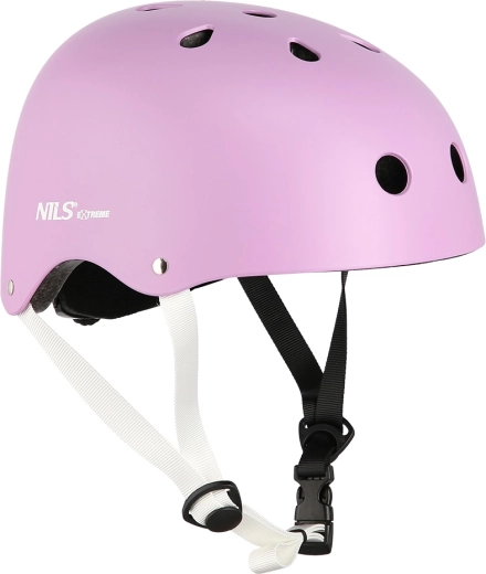 NILS Extreme MTW001 Helmet - Pink – M (55-58 cm)