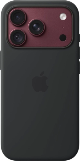Apple Silicone Case with MagSafe for iPhone 18 Pro – Black