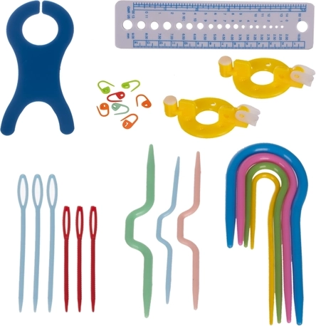Maaleo Crochet Set 58 pcs in a case