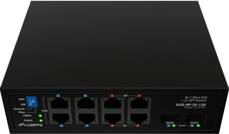 PoE++ up to 90 W per port for demanding devices
