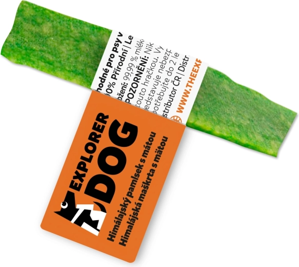 Explorer Dog Himalayan cheese chew with mint, size S – S