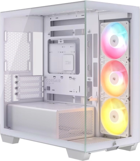 CORSAIR 2800X RS-R ARGB mATX Panoramic White Computer Case