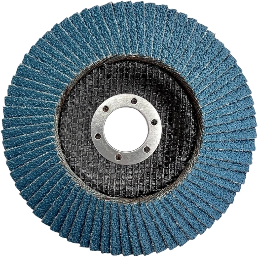 Zirkona lamelārā slīpdiska 150 × 22,2 mm, graudainība 40