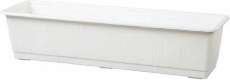 Plastmasas puķu kaste 50 cm, balta