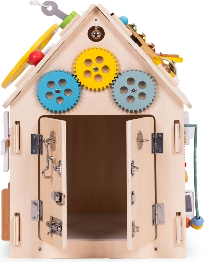 Opening roof and doors