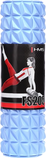 Masāžas putu rullis HMS FS205 45 cm zilā krāsā