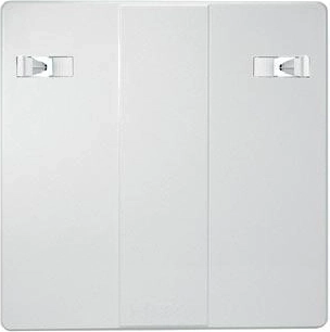 Inspection door 400 × 400 mm plastic white