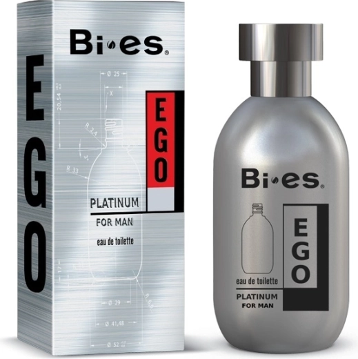 Vīriešu tualetes ūdens BI-ES Platinum 100 ml