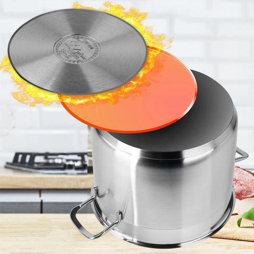 Multi-layer base for even heating