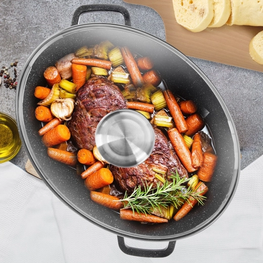 Universāla izmantošana uz plīts un cepeškrāsnī