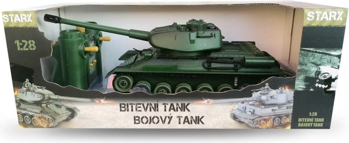 RC tanks ar infrasarkano kauju – zaļš