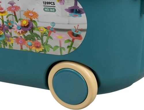 Wheeled case for easy storage