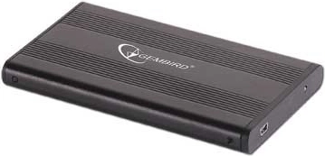 Alumīnija korpuss 2.5'' SATA HDD diskam, melns