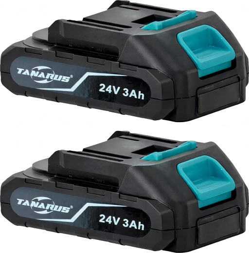 Divas 3 Ah baterijas nepārtrauktam darbam