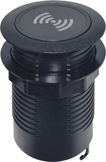 Pop-up desk module with elegant installation