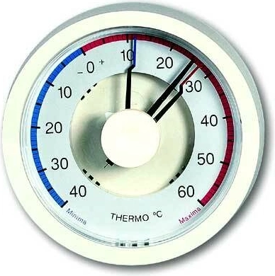 TFA bimetal maximum–minimum thermometer