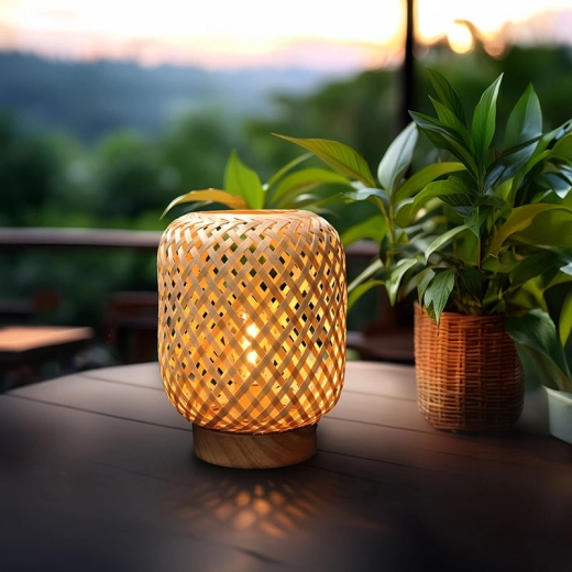 Warm white light for a cozy atmosphere