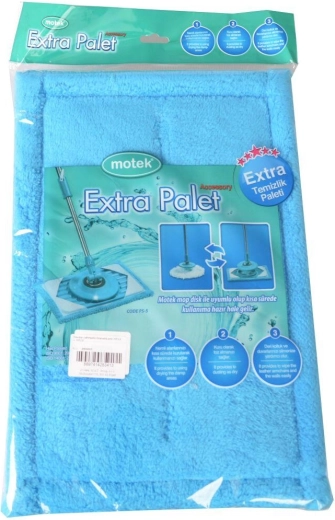 Replacement microfiber mop head for COMFORT MT10 and MT15, square