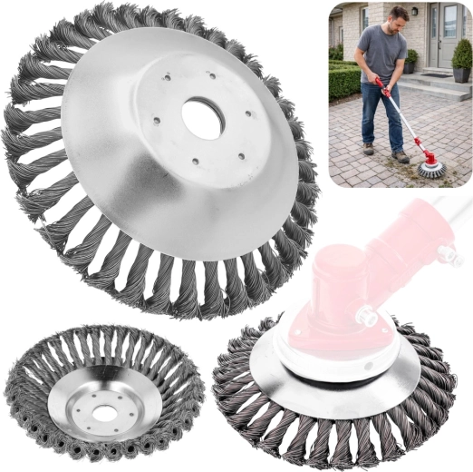Stiepļu birstes disks trimmerim 150 mm (25,4 mm)