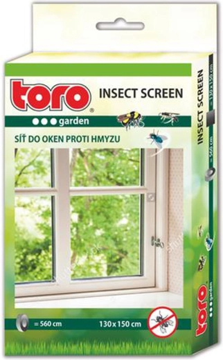 Loga insektu tīkls 130 × 150 cm, melns