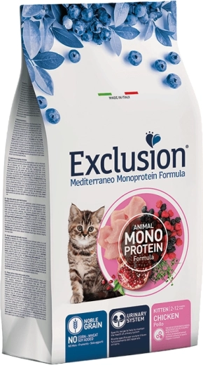 Exclusion Kitten vistas granulas kaķēniem 300 g