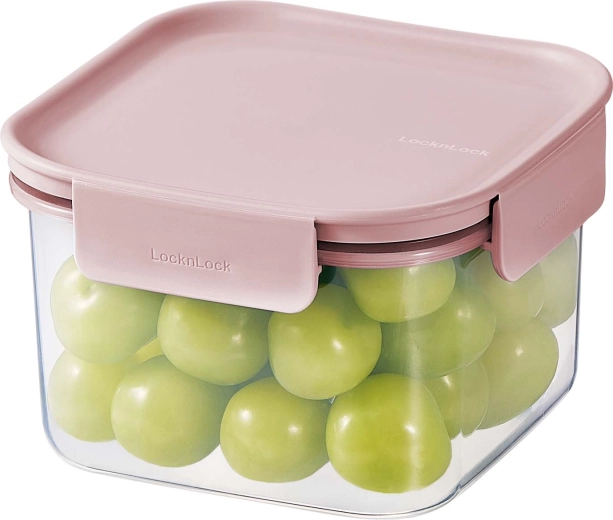 LocknLock Classic Plus pārtikas uzglabāšanas trauks 860 ml, rozā