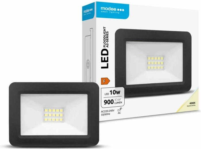 LED prožektors Modee Lighting A2 Series Slim 10 W 120° 4000 K 900 lm