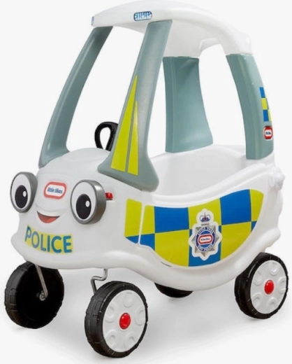 Stumjamais auto Little Tikes cozy coupe policija balts