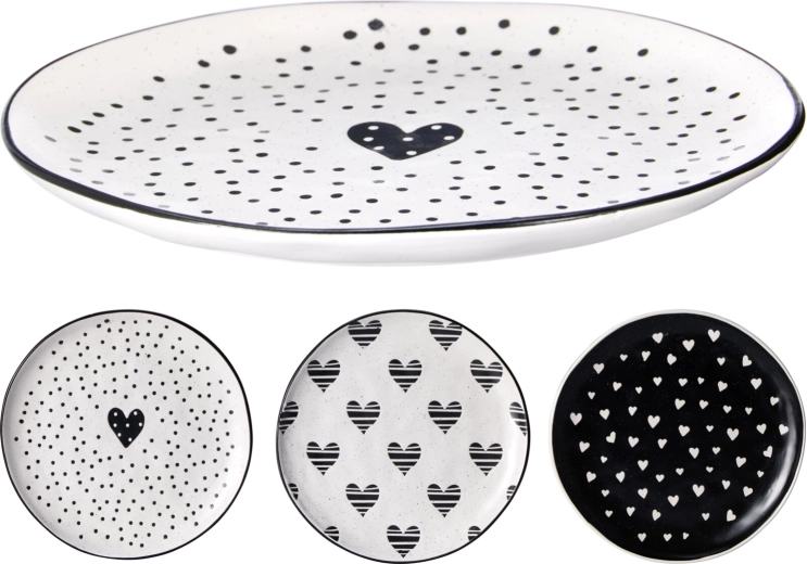 Heart Plate 20.5 cm - 1 piece