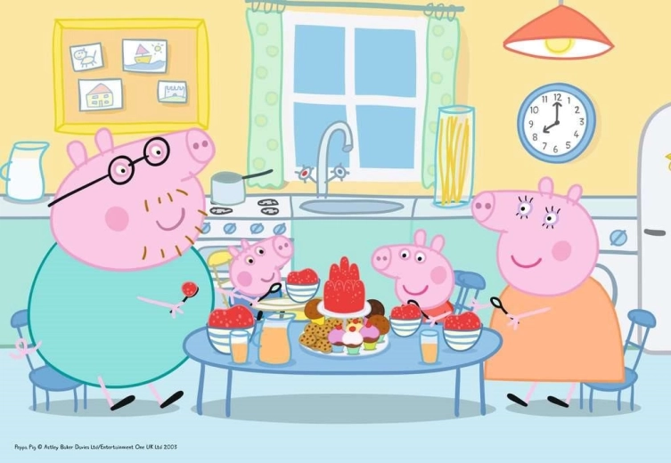 Ravensburger Puzzle Peppa Pig - Fairy-Tale Dessert