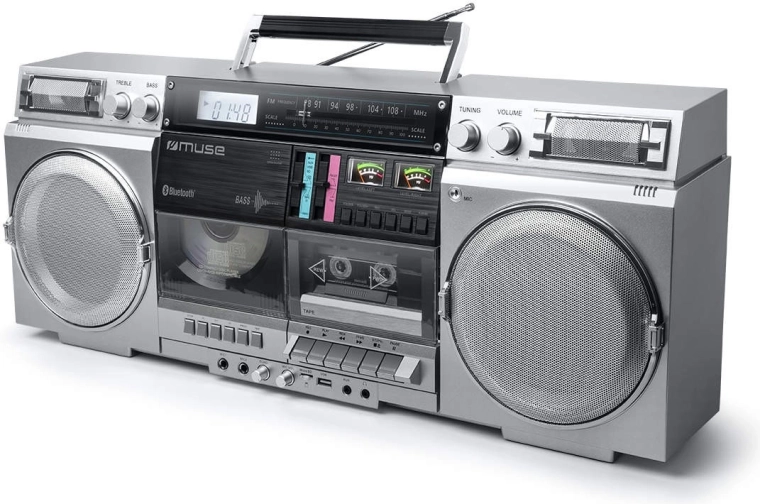 Boombox M-380 GBS silver