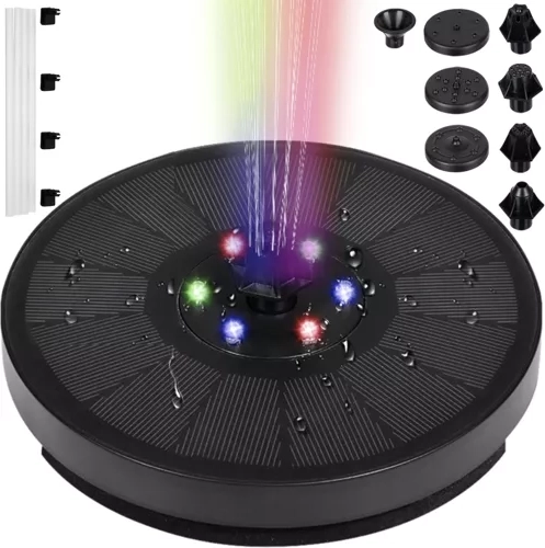 Dārza saules LED strūklaka Gardlov