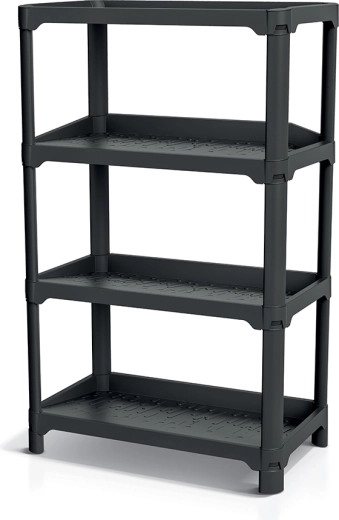 Nubby rack shoe rack, recycled black - 1 piece