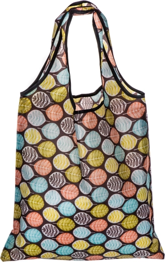 Pretty Up foldable shopping bag with leaf motif 59 × 37 cm