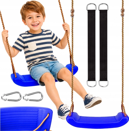 Children's Garden Swing Swing-Y Blue