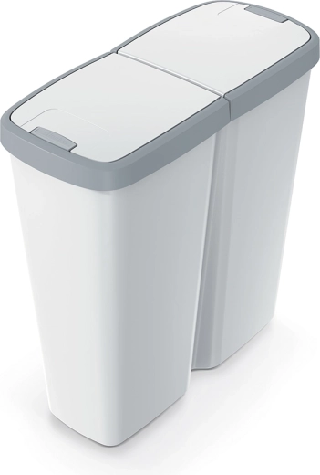 Prosperplast Compacta Q Duo atkritumu tvertne 50 l atkritumu šķirošanai