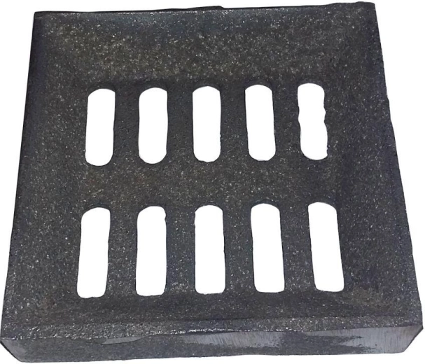 Čuguna režģis 135 × 135 mm ABX krāsnīm