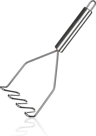 AZORA Stainless Steel Potato Masher 26 × 10 cm