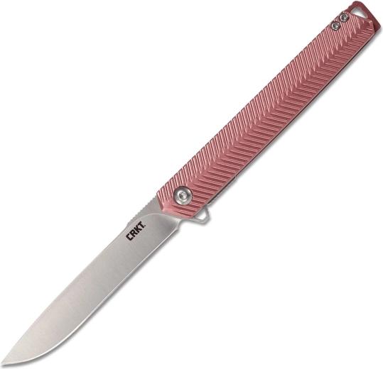 Kabatas nazis CRKT Stylus 8,7 cm, vīna sarkans alumīnijs
