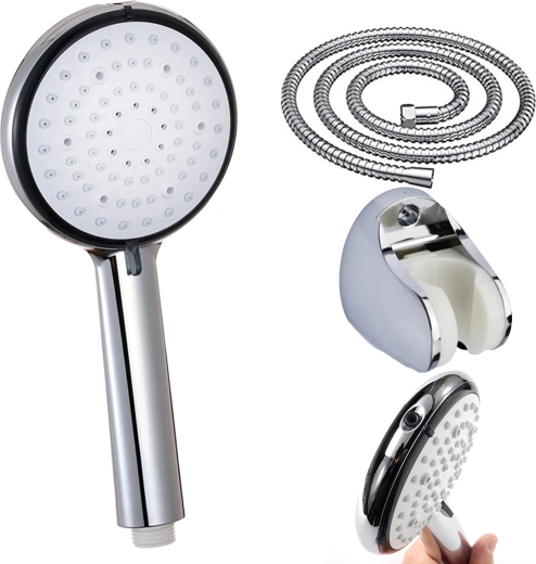 Renew Force shower set with 6 spray modes and hose