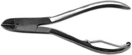 Nerūsējošā tērauda nagu knaibles 130 mm