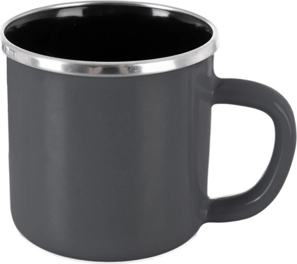 Enamel Mug Grey Lem 0.41 l