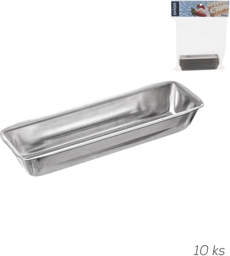 Tinned pastry molds for "rakvičky" (10 pcs)