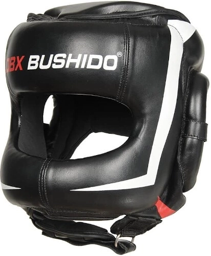 Boksa ķivere DBX Bushido ar pilnu sejas aizsardzību – L