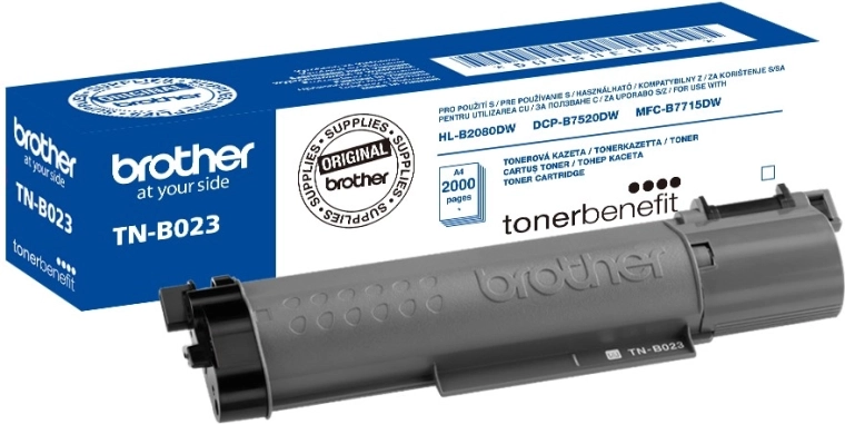 Melnais toneris Brother HL-B2080, DCP-B7520, MFC-B7715