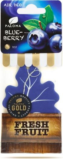 Automašīnas gaisa atsvaidzinātājs Paloma Gold Fresh Fruit Blueberry