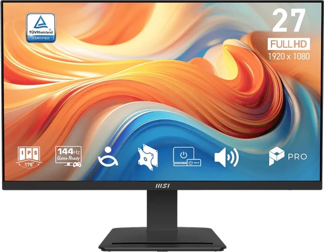 MSI Pro MP273 27" gaming monitor Full HD 144 Hz