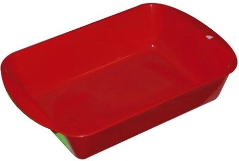 Coating bowl made of plastic 26 × 18 × 6 cm – color mix