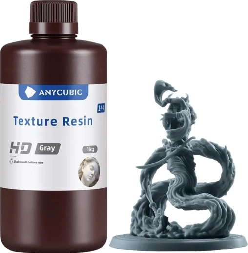Anycubic Texture Resin HD pelēka